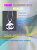 *** CHANEL CHRISTIAN DIOR CD, TIFFNAY PLATINUM PLATED EARRINGS, TIFFANY NECKLACE ! *