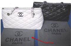 *** CC QUILTED PURSE IN WHITE or BLACK !!! ***/BURBERRY/GUCCI/FENDI/PRADA
