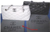 *** CC QUILTED PURSE IN WHITE or BLACK !!! ***/BURBERRY/GUCCI/FENDI/PRADA